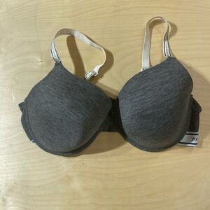 Ashley Stewart Underwire Gray Women's Bra 42 D (MV)